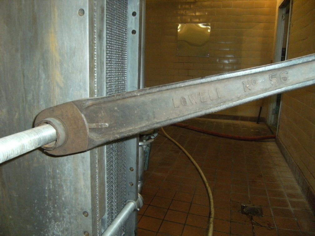 Stevens Point Brewery wort cooler wrench